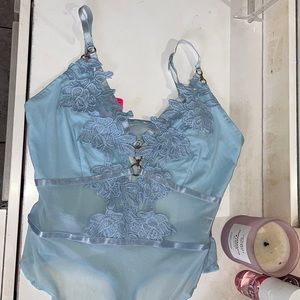 Baby blue bodysuit size s